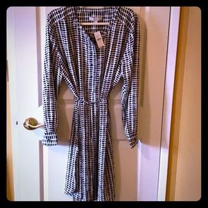 NEVER WORN - NEW Loft Shirt Dress Long Sleeves